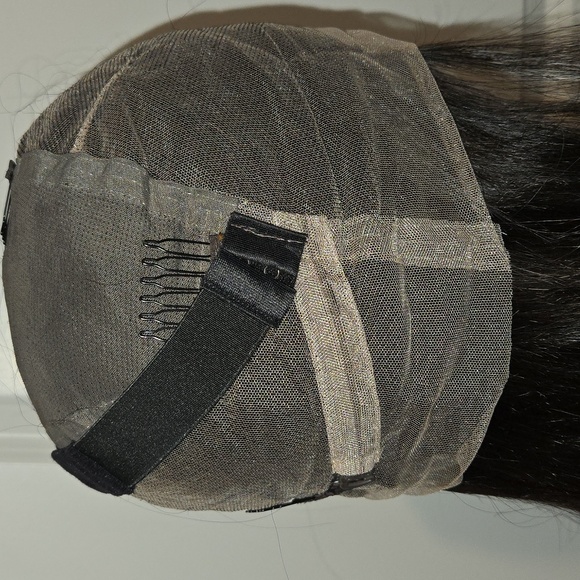 16" Raw Virgin Malaysian Straight Full Lace Wig - Picture 9 of 9